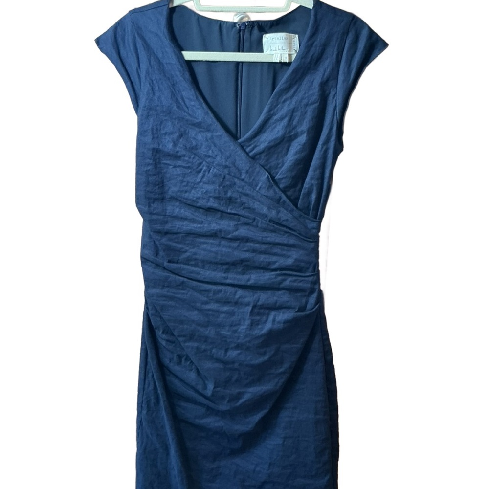 Nicole Miller Collection Navy Dress Size 10